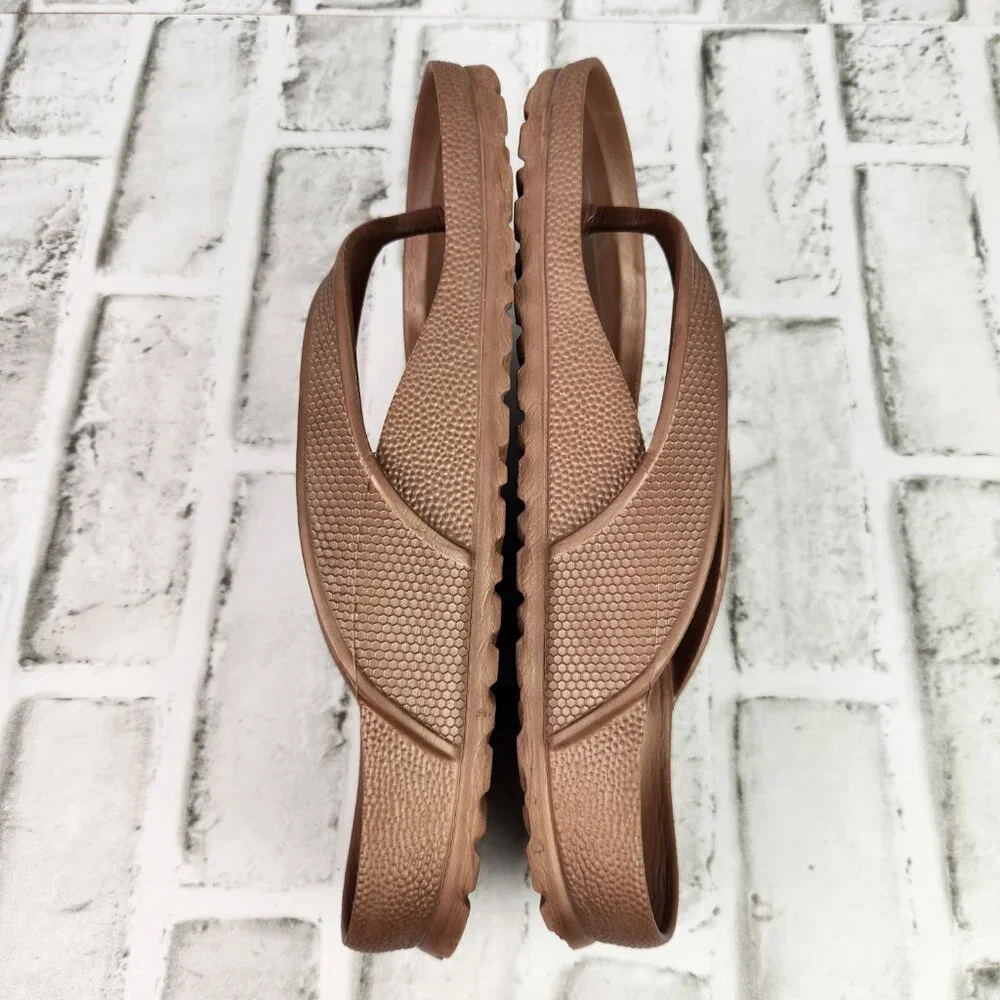 Birkenstock Honolulu Essentials EVA Women's Size US 7 EU 38 Copper Slides Sandal - Picture 7 of 10